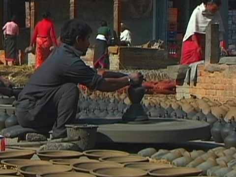 
Bhaktapur Potters Square - The Three Royal Cities Of Nepal DVD
